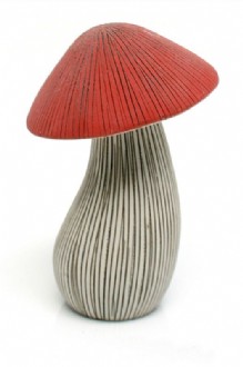 Mushroom Diffuser Ceramic S Red WO 72