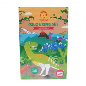 Colouring Set - Dinosaur