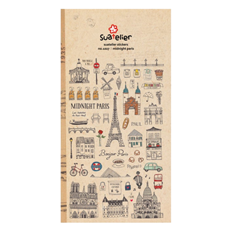 Sticker Midnight Paris 1027