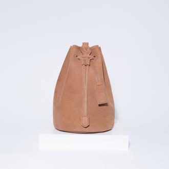 Leather Bucket Bag The Naked Brown