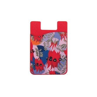Australian Collection Smart Wallet - Botanical Red