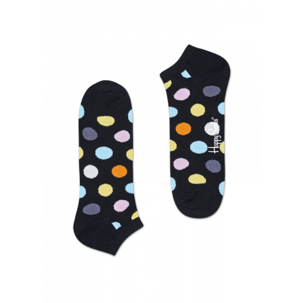 Big Dot Low Sock Black Multi