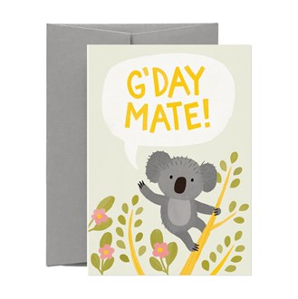 Greeting Card G'Day Mate