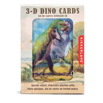 3D Dinosaur Playing Cards