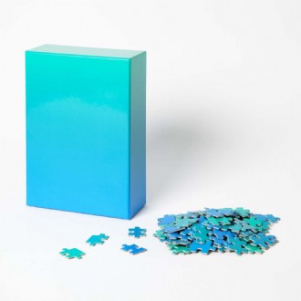 Areaware: Gradient Puzzle - Blue Green