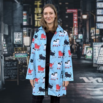 Raincoat: Skating Cats
