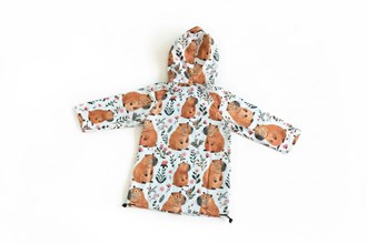 Raincoat Capybara Kid
