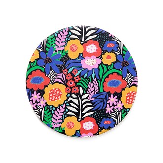 Ceramic Coaster Flower Collage