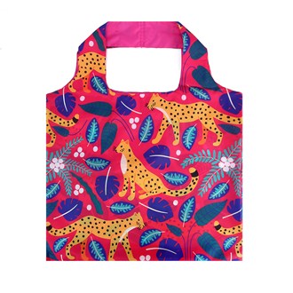 Shopping Bag: Leopards Pink