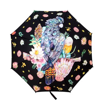 Umbrella Large Black Cockatoo