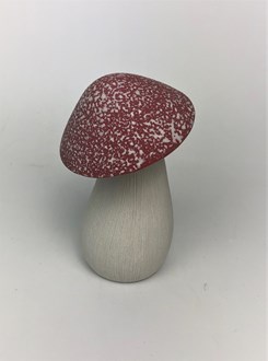 Mushroom Ceramic S Red Speckle WO 15