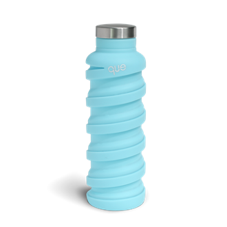 600mL Que Bottle Blue