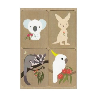 Gillian Mary Koala & Friends Magnet Card Set