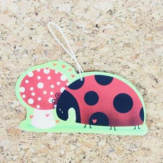 Mini Card Red Bug
