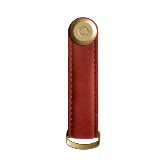 Orbitkey 2.0 Crazy Horse Leather Maple Red/Red