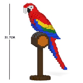 Jekca: Scarlet Macaw 01S